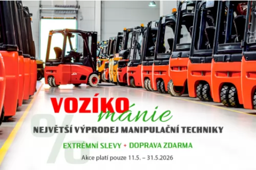 VOZÍKOMÁNIE JE TADY!