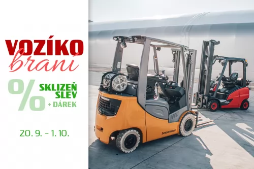 Vozíkobraní – sklizeň slev s dárkem - 100